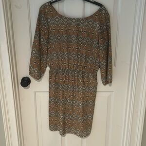 Cremieux 3/4 length sleeves dress with pockets